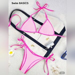 SHEIN Pink Bikini Set